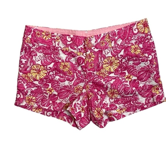 Lilly Pulitzer | Chum Bucket Print Shorts - Picture 2 of 10